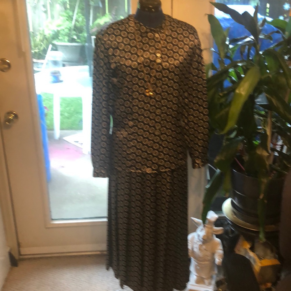 Brekenridge 2 Pc maxi Dress and Top.size 10